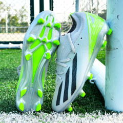 2024 Men's AG/TF Turf Indoor Soccer Shoes Original Superfly Futsal Football Boots Sneakers Sport Style PU Chaussure De Foot,Blue Arc Sports