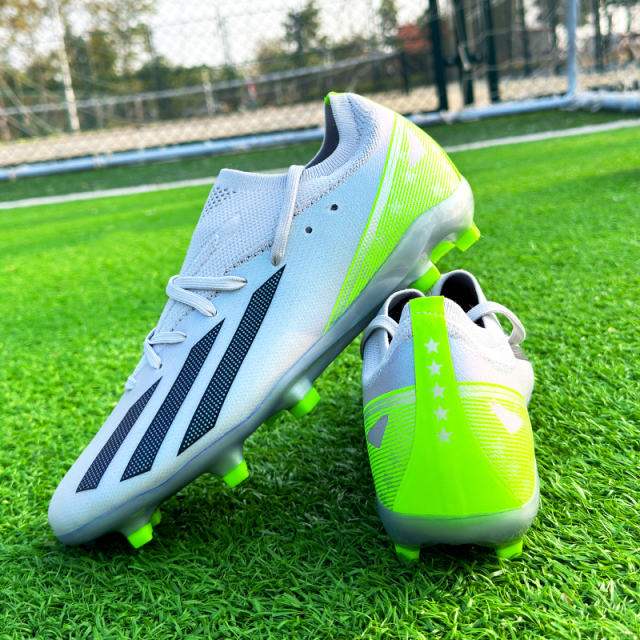 2024 Men's AG/TF Turf Indoor Soccer Shoes Original Superfly Futsal Football Boots Sneakers Sport Style PU Chaussure De Foot,Blue Arc Sports