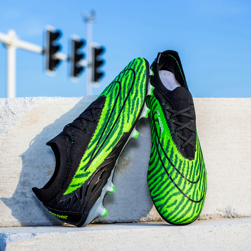 2024 Men's AG/TF Turf Indoor Soccer Shoes Original Superfly Futsal Football Boots Sneakers Sport Style PU Chaussure De Foot,Blue Arc Sports