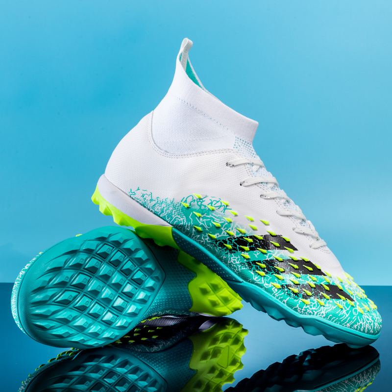 2024 Wholesale Men's Soccer Boots High Quality Famous Crazy Football Shoes X 35-45 Speed FG for Futsal Rubber Insole,Blue Arc Sports