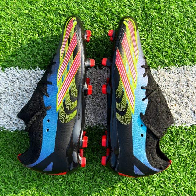 2024 FG Factory Wholesale Men's Outdoor Soccer Shoes Cheaper Turf Football Boots with Sport Style Soccer Cleats,Blue Arc Sports
