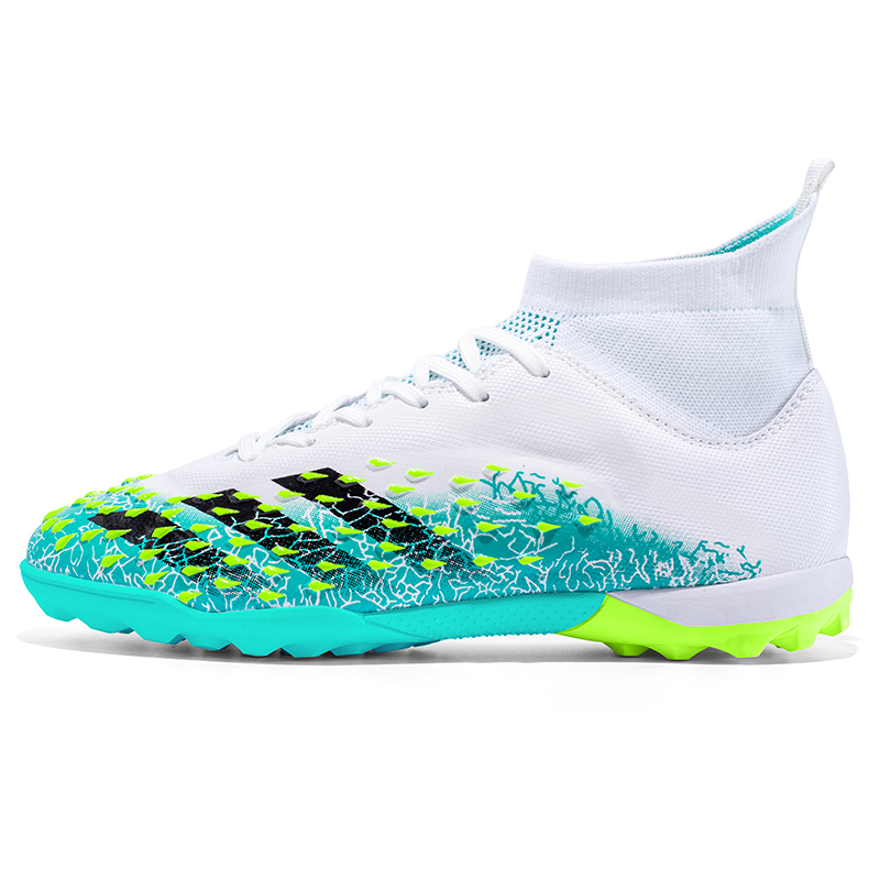 2024 Wholesale Men's Soccer Boots High Quality Famous Crazy Football Shoes X 35-45 Speed FG for Futsal Rubber Insole,Blue Arc Sports