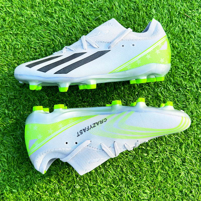 2024 Men's AG/TF Turf Indoor Soccer Shoes Original Superfly Futsal Football Boots Sneakers Sport Style PU Chaussure De Foot,Blue Arc Sports