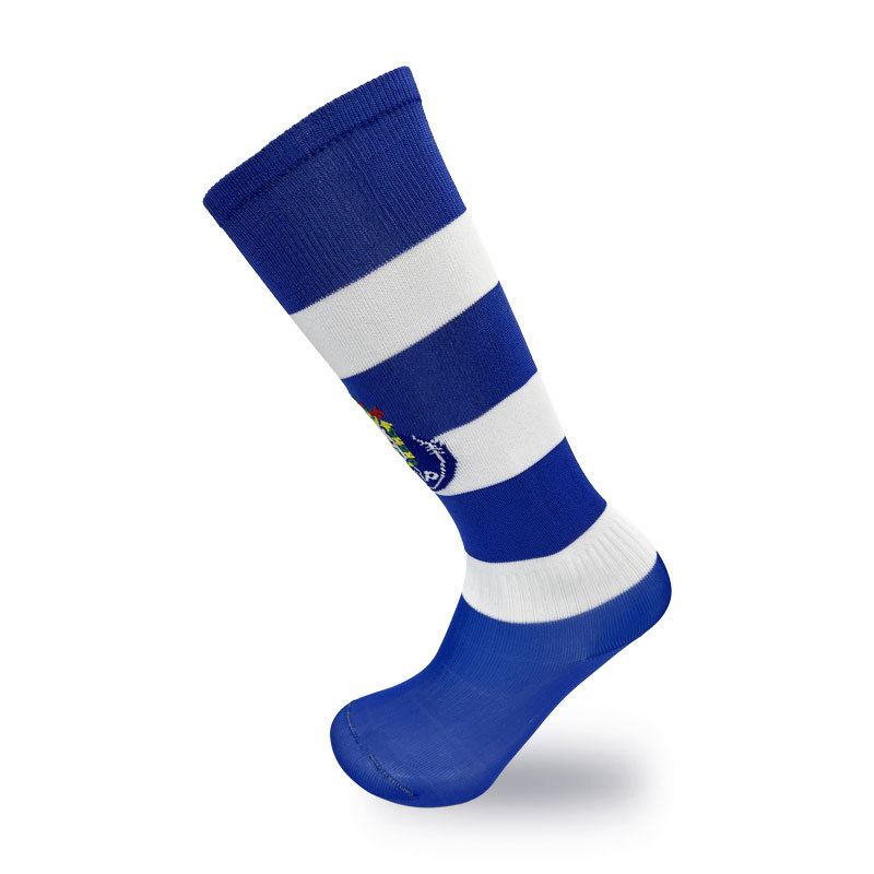 Hot Selling Custom Logo Compression Socks High Fashion Sport Socks Children Soccer Equestrian Summer Grip Compression Socks,Blue Arc Sports