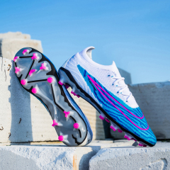 Custom Football Shoes for Men Factory-Customized Indoor FG Football Boots Soccer Cleat Futsal Boot Sport Style,Blue Arc Sports