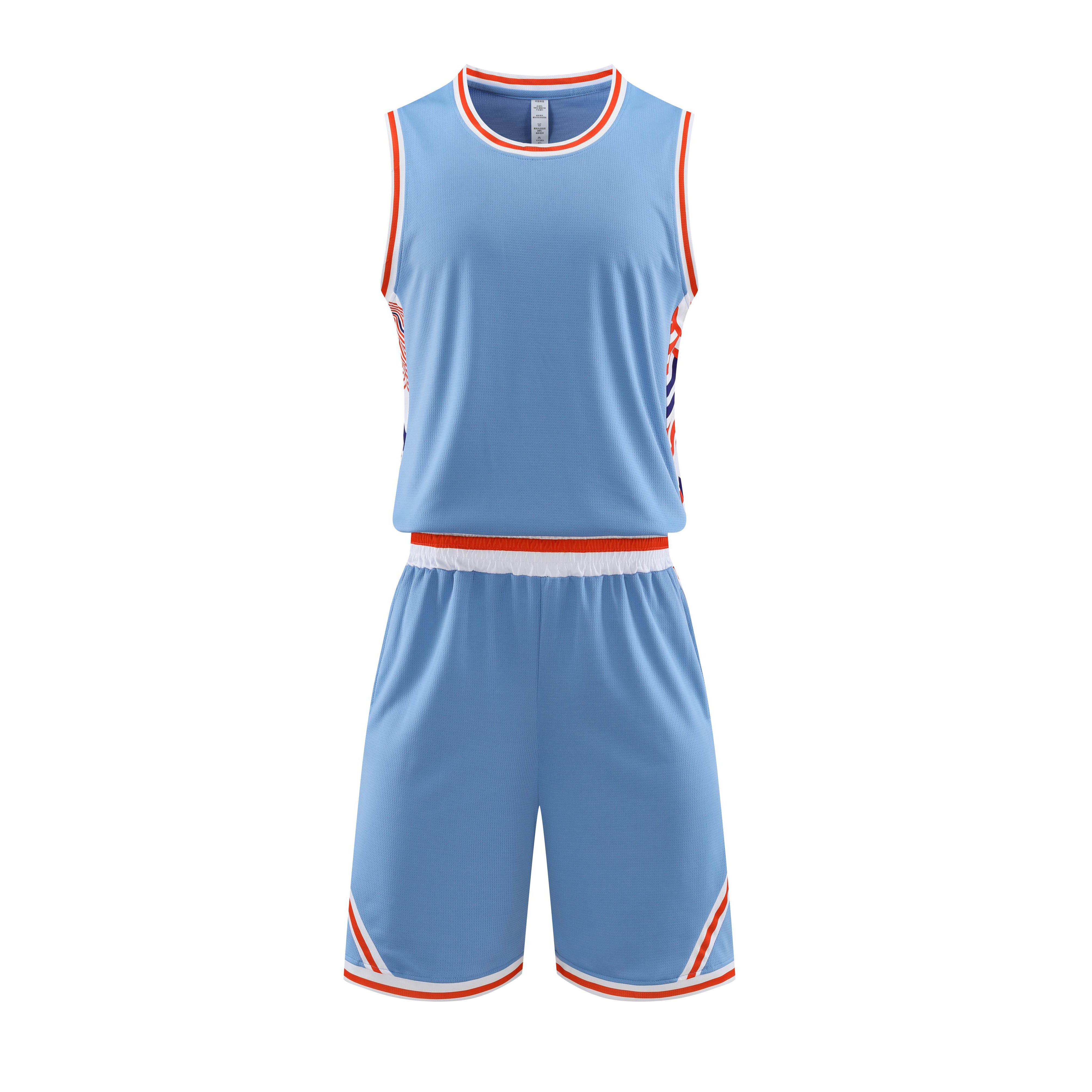 Wholesale 2024 High Quality American Basketball Jersey Team Uniform Polyester Hot Pressed Quick Dry Printed,Blue Arc Sports
