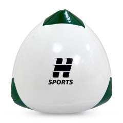 Goalkeeper Training Special Ball Triangle Irregular Football, Reaction Speed Ball Irregular and Agile Goalkeeper Ball,Blue Arc Sports