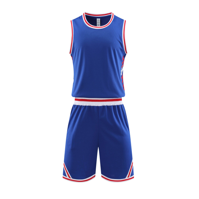 Wholesale 2024 High Quality American Basketball Jersey Team Uniform Polyester Hot Pressed Quick Dry Printed,Blue Arc Sports