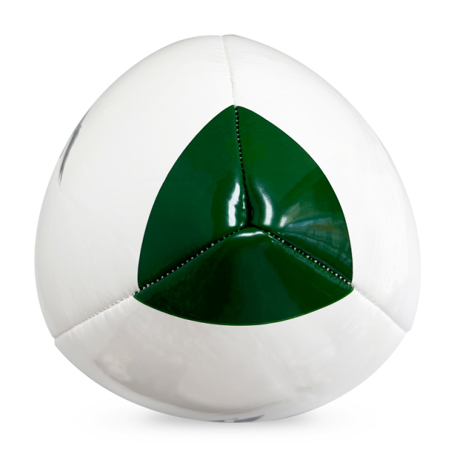 Goalkeeper Training Special Ball Triangle Irregular Football, Reaction Speed Ball Irregular and Agile Goalkeeper Ball,Blue Arc Sports