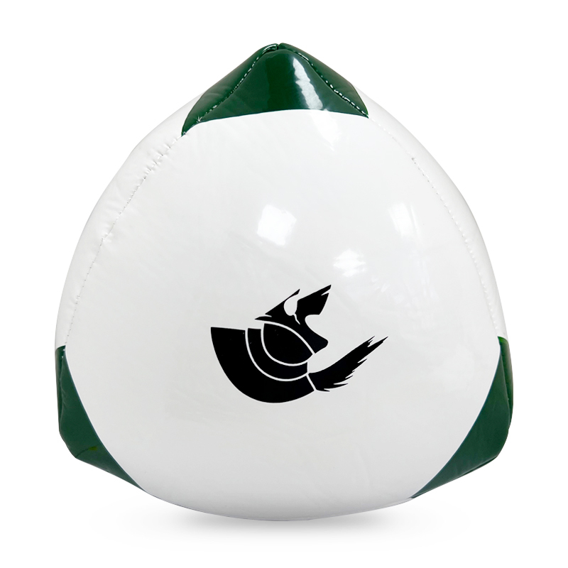 Goalkeeper Training Special Ball Triangle Irregular Football, Reaction Speed Ball Irregular and Agile Goalkeeper Ball,Blue Arc Sports