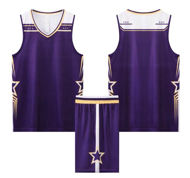 2024 Wholesale High Quality American Basketball Jersey Team Uniform with Hot-Pressed Logo Short Sets for Adults,Blue Arc Sports