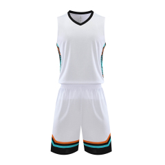 Wholesale 2024 High Quality American Basketball Jersey Team Uniform Polyester Hot Pressed Quick Dry Printed,Blue Arc Sports