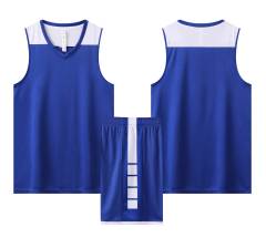Wholesale 2024 High Quality American Basketball Jersey Team Uniform Polyester Hot Pressed Quick Dry Printed,Blue Arc Sports