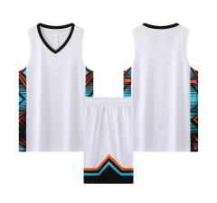 Wholesale 2024 High Quality American Basketball Jersey Team Uniform Polyester Hot Pressed Quick Dry Printed,Blue Arc Sports