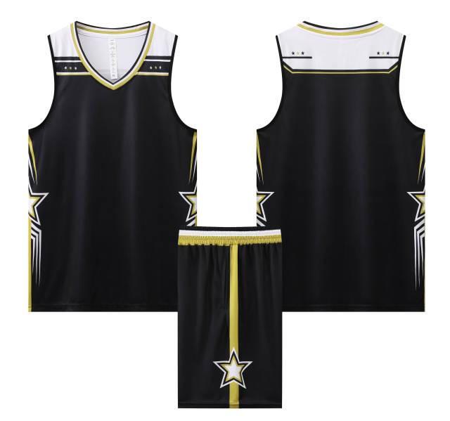 2024 Wholesale High Quality American Basketball Jersey Team Uniform with Hot-Pressed Logo Short Sets for Adults,Blue Arc Sports