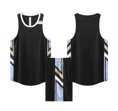 Wholesale 2024 High Quality American Basketball Jersey Team Uniform Polyester Hot Pressed Quick Dry Printed,Blue Arc Sports