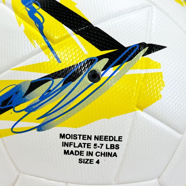2024 High Quality Football New Fashion Customize Logo Soccer Ball For Game,Blue Arc Sports
