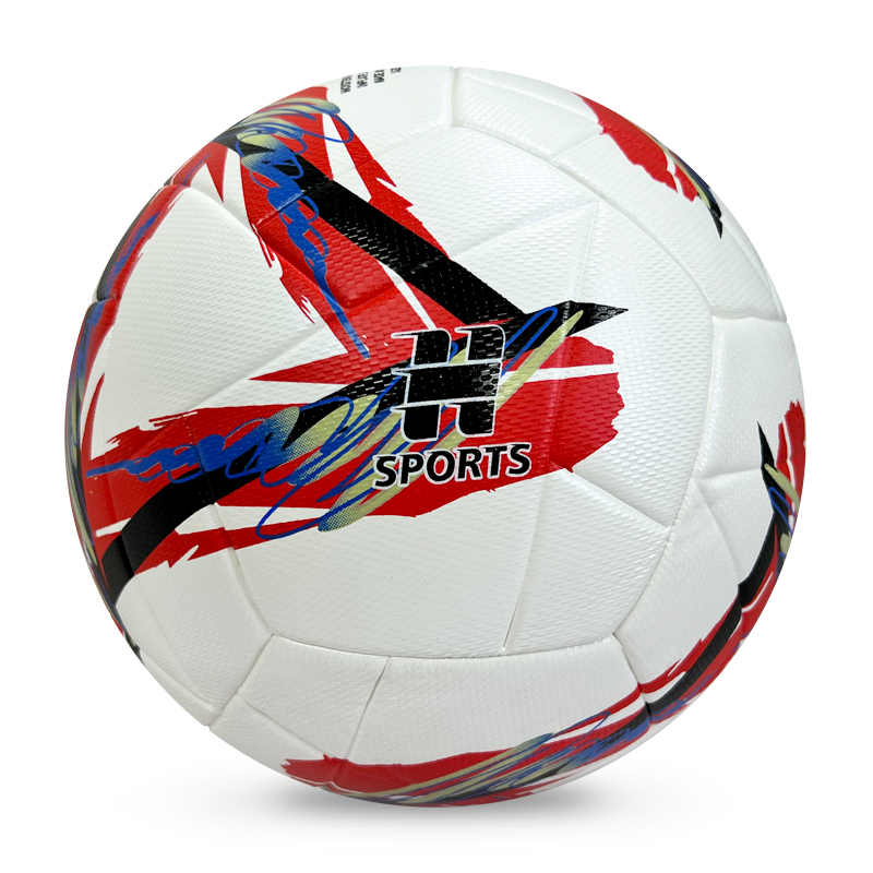 Manufacturer wholesale PU hot melt adhesive professional training football, size 5, 4, custom identification, price discount,بلو آرك سبورتس