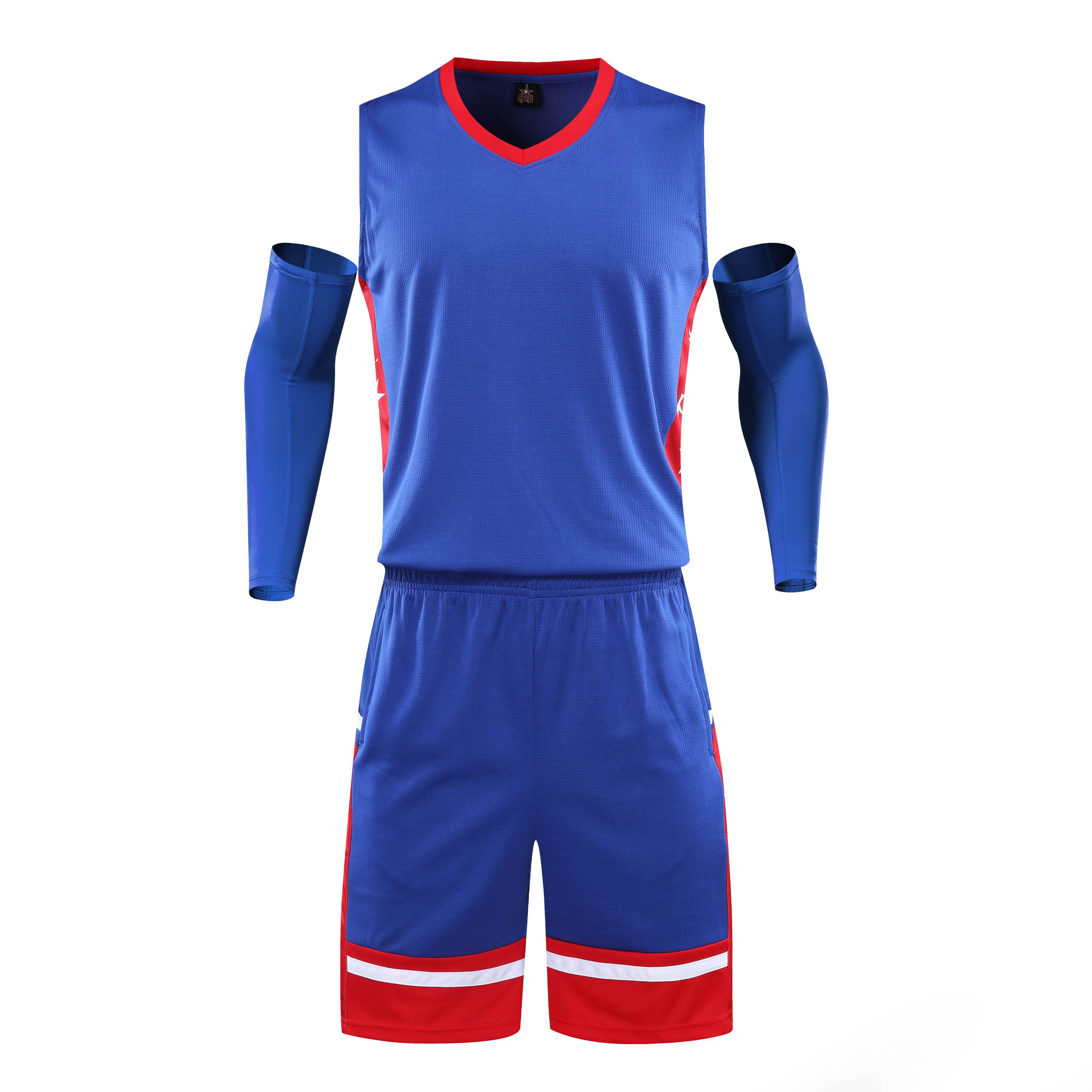 Wholesale 2023-24 High Quality American Basketball Jersey Team Uniform Polyester Hot Pressed Quick Dry Printed,Blue Arc Sports