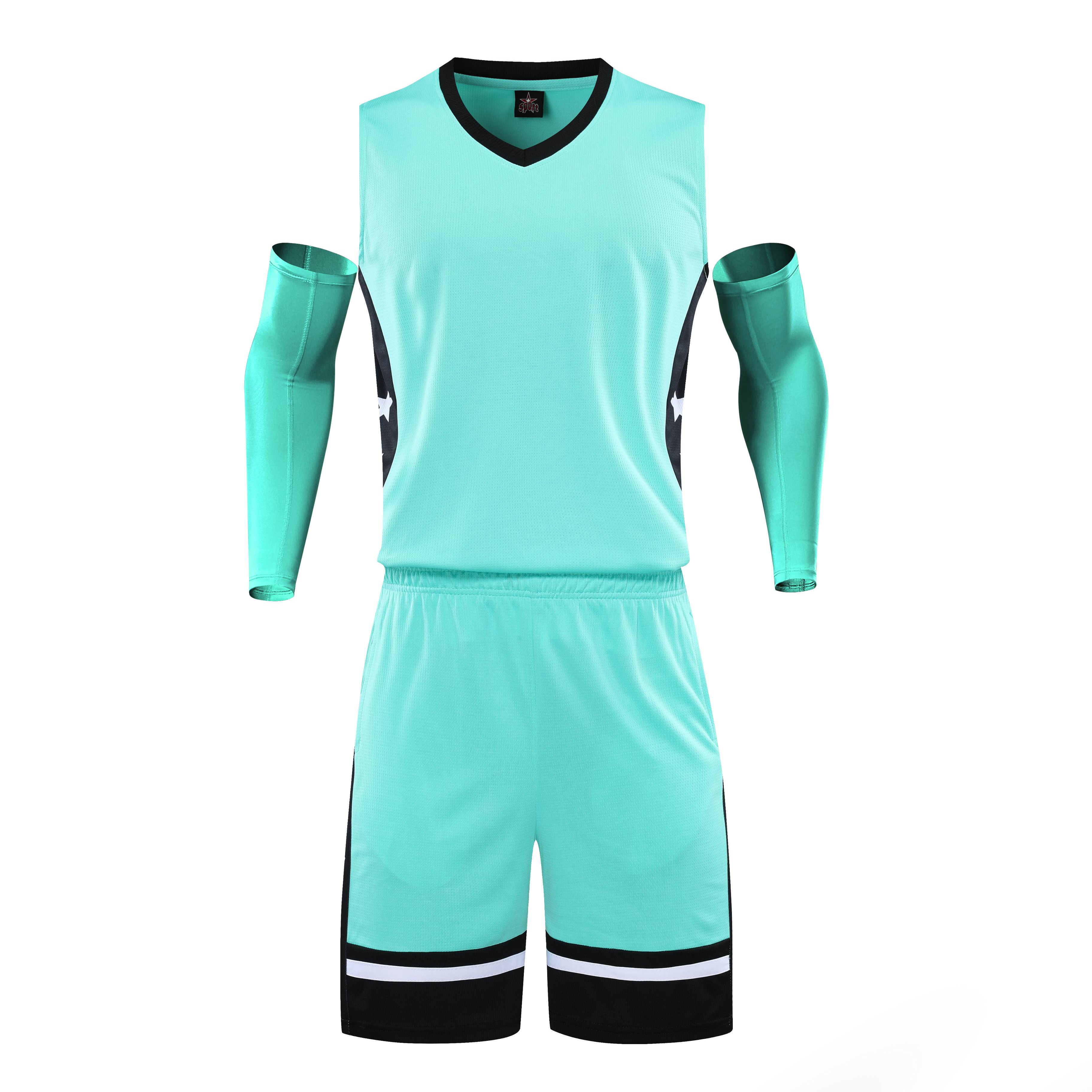 Wholesale 2023-24 High Quality American Basketball Jersey Team Uniform Polyester Hot Pressed Quick Dry Printed,Blue Arc Sports