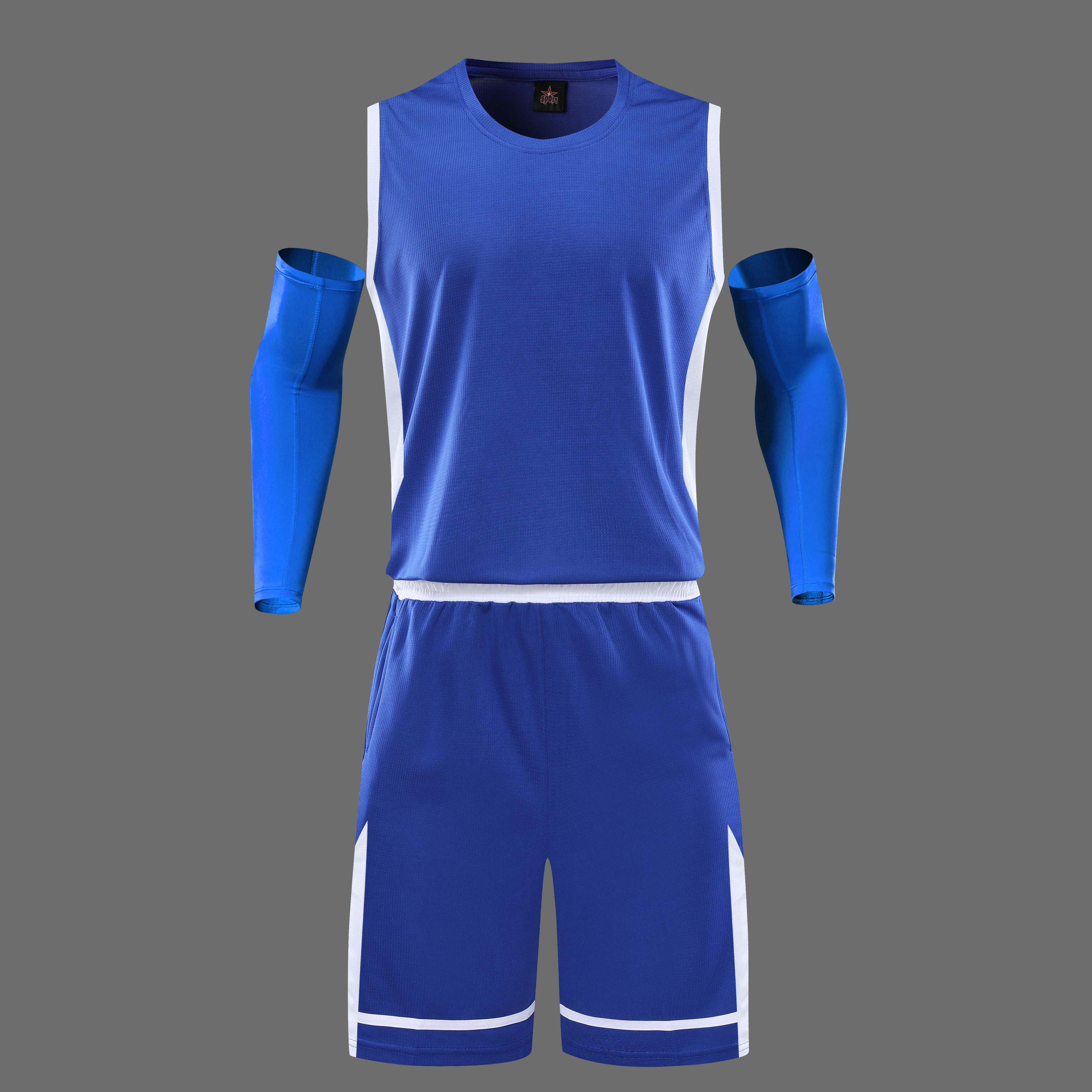 Wholesale 2024 High Quality American Basketball Jersey Team Uniform Polyester Hot Pressed Quick Dry Printed,Blue Arc Sports