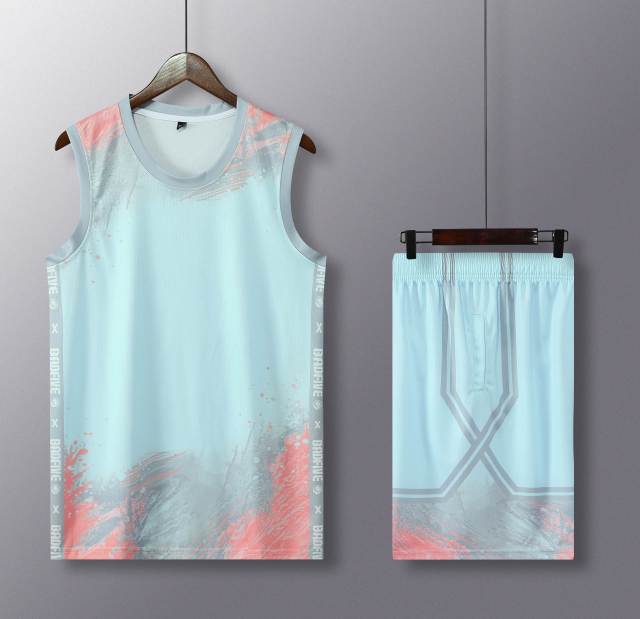 Wholesale 2024 High Quality American Basketball Jersey Team Uniform Polyester Hot Pressed Quick Dry Printed,Blue Arc Sports