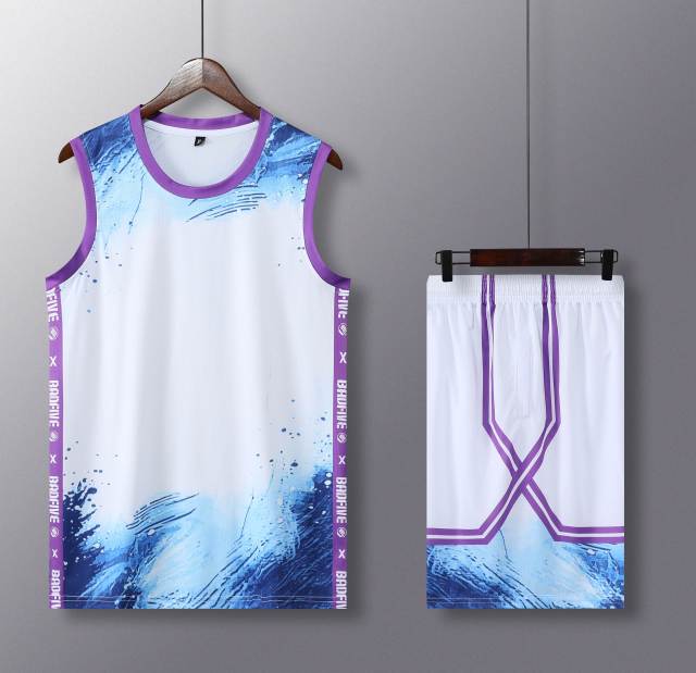Wholesale 2024 High Quality American Basketball Jersey Team Uniform Polyester Hot Pressed Quick Dry Printed,Blue Arc Sports
