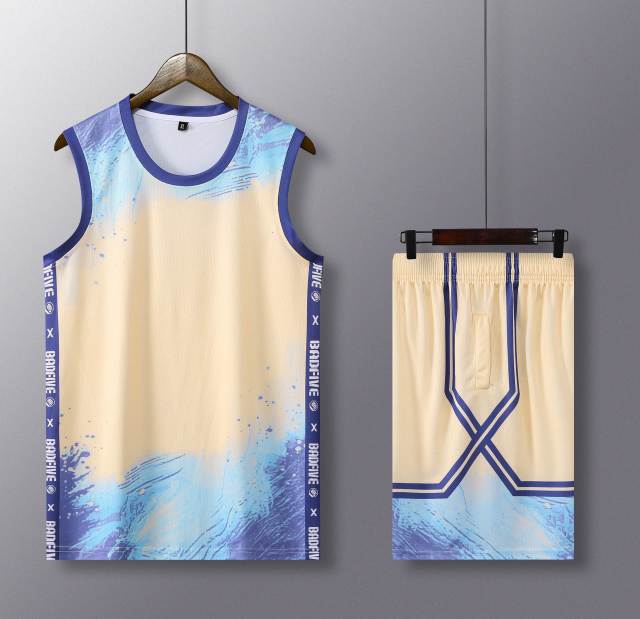 Wholesale 2024 High Quality American Basketball Jersey Team Uniform Polyester Hot Pressed Quick Dry Printed,Blue Arc Sports