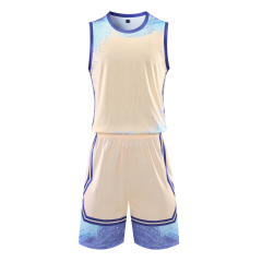 Wholesale 2024 High Quality American Basketball Jersey Team Uniform Polyester Hot Pressed Quick Dry Printed,Blue Arc Sports