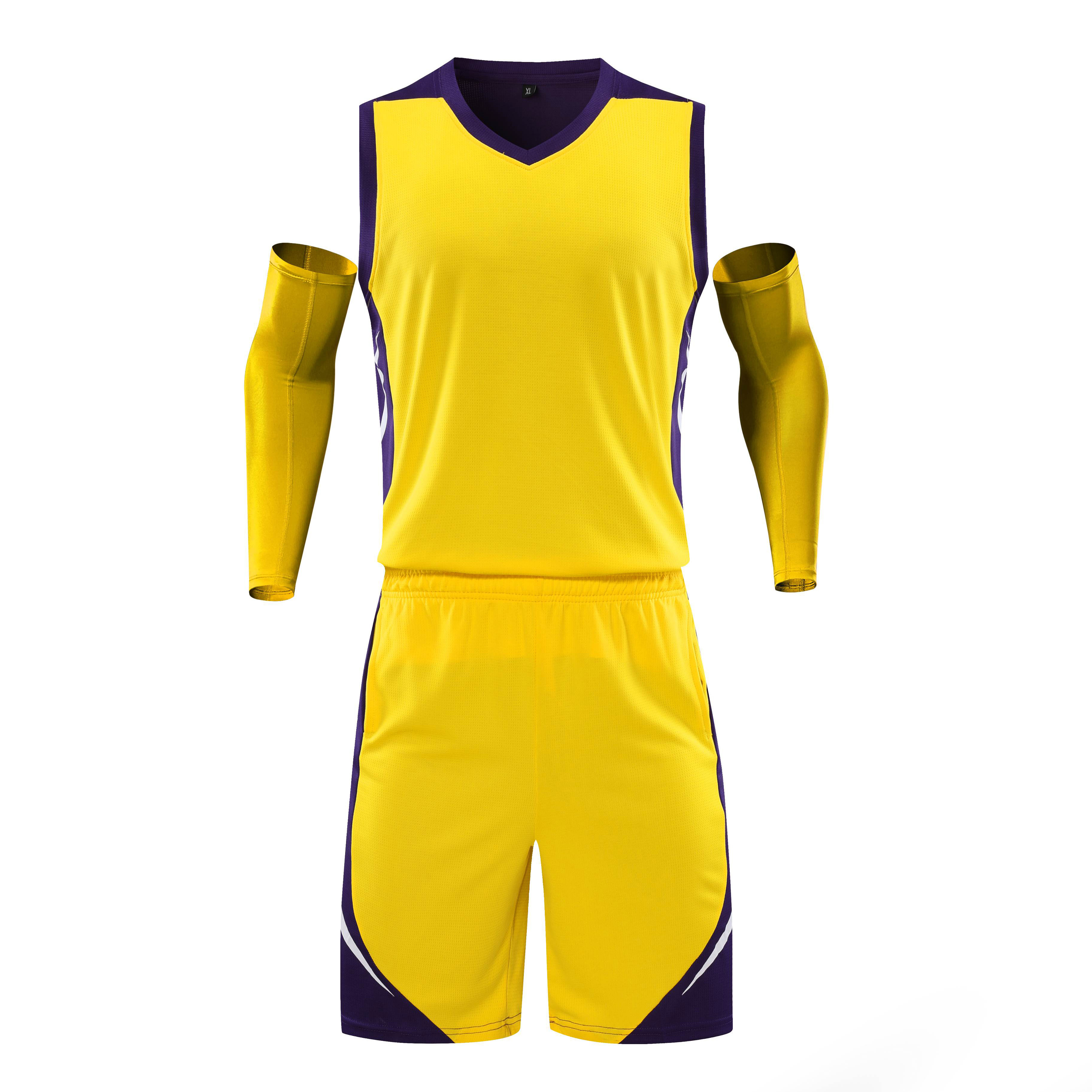 2024 American Basketball Jersey Set High Quality Hot-Pressed with Logo Wholesale Adult Team Uniform Shorts,Blue Arc Sports