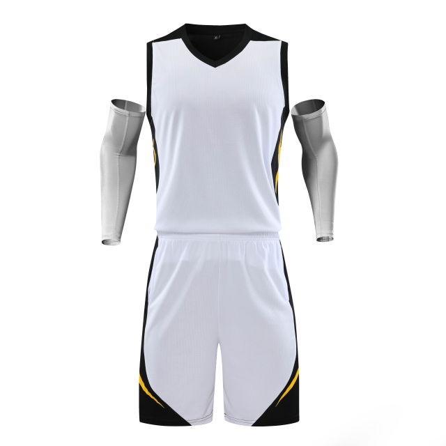 2024 American Basketball Jersey Set High Quality Hot-Pressed with Logo Wholesale Adult Team Uniform Shorts,Blue Arc Sports