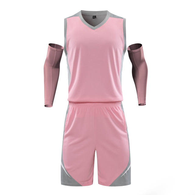 2024 American Basketball Jersey Set High Quality Hot-Pressed with Logo Wholesale Adult Team Uniform Shorts,Blue Arc Sports