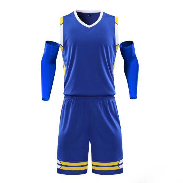 Wholesale 2024 High Quality American Basketball Jersey Team Uniform Polyester Hot Pressed Quick Dry Printed,Blue Arc Sports