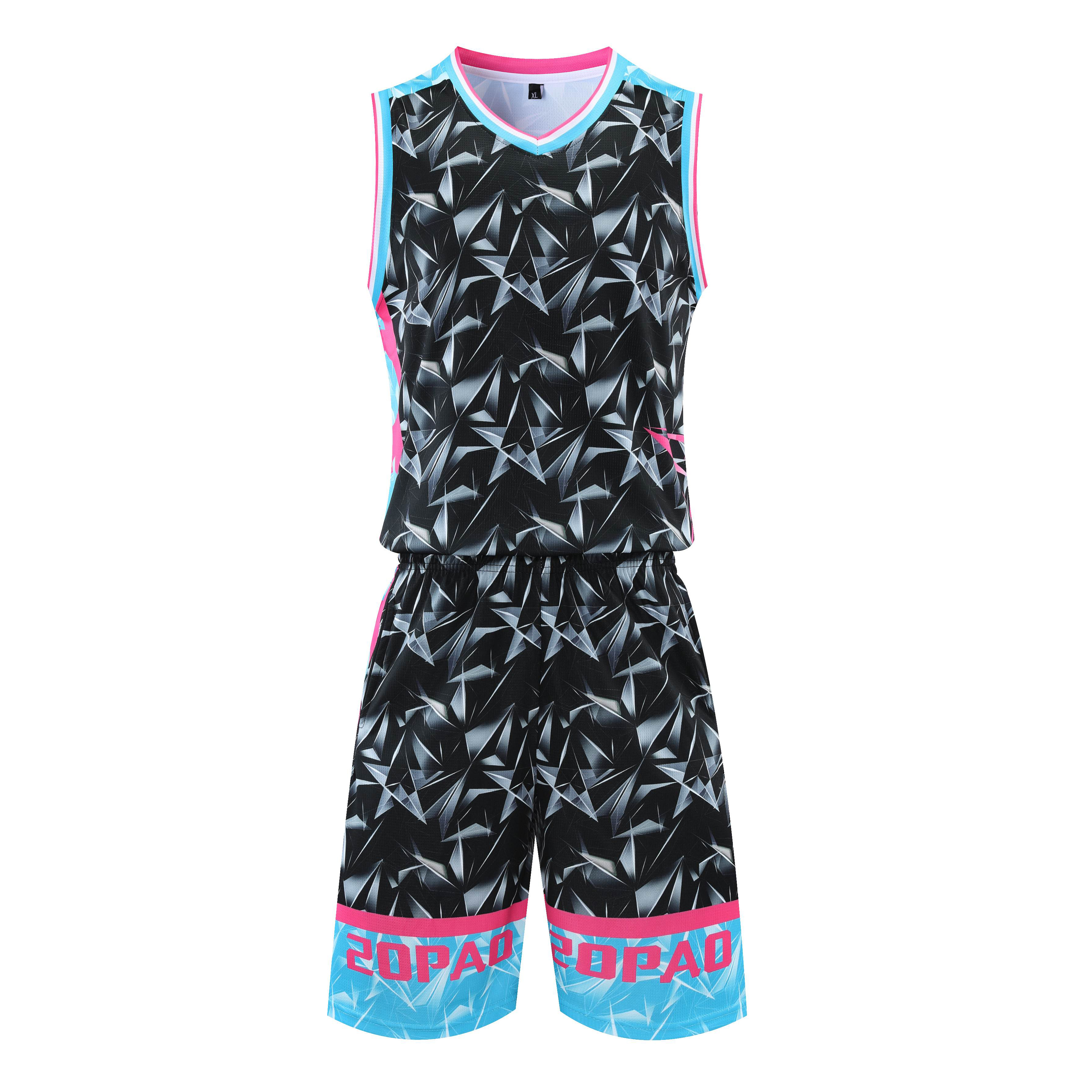 Wholesale 2024 High Quality American Basketball Jersey Team Uniform Polyester Hot Pressed Quick Dry Printed,Blue Arc Sports