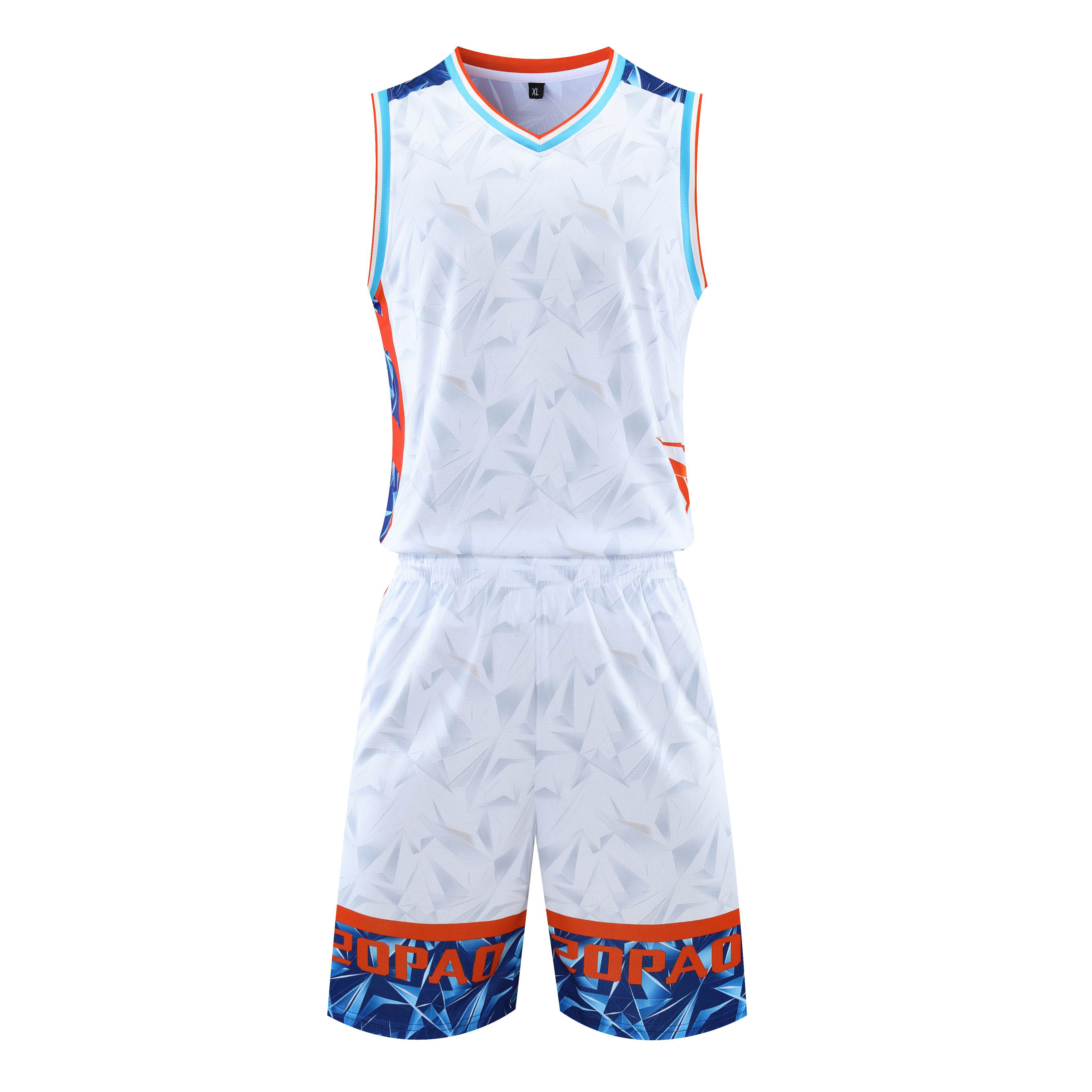 Wholesale 2024 High Quality American Basketball Jersey Team Uniform Polyester Hot Pressed Quick Dry Printed,Blue Arc Sports