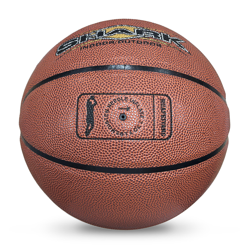 Hot Selling Customizable Basketball Sizes 7 6 5 with Logo PU Leather & Own Gift Box for Training,Blue Arc Sports