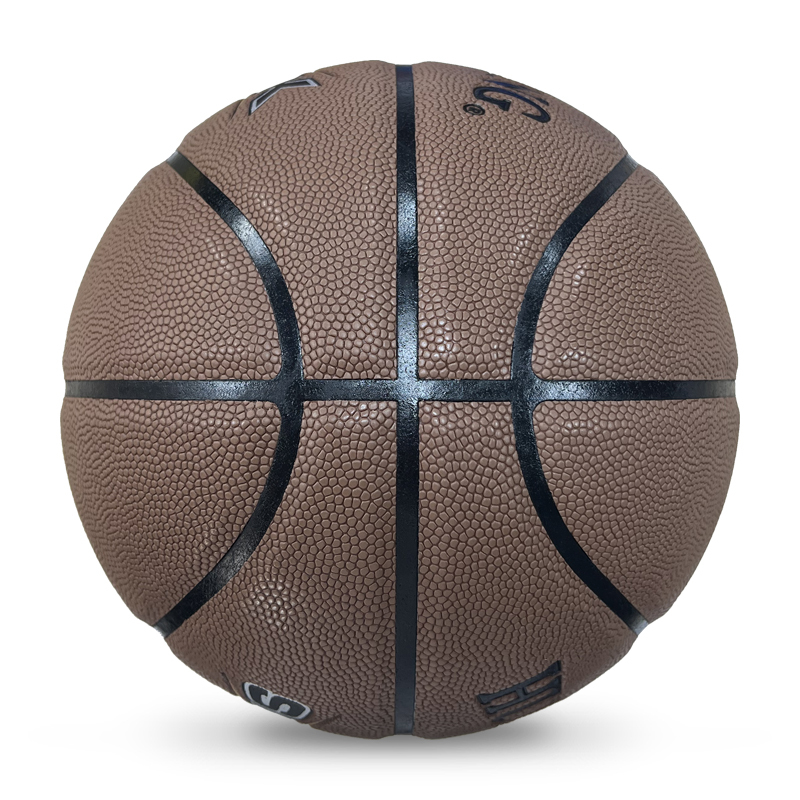 Customized Size 7 Logo Design Basketball PU Leather Cover for Training in Bulk,Blue Arc Sports