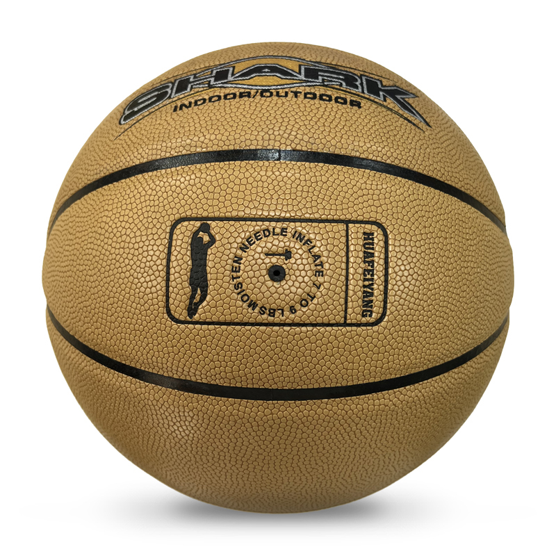 Customized Size 7 Basketball PU Covered Leather Ball with Own Pattern Design and Logo Colors for Training,Blue Arc Sports