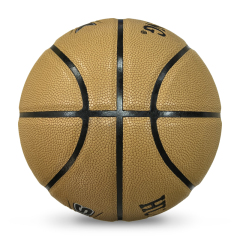 Customized Size 7 Basketball PU Covered Leather Ball with Own Pattern Design and Logo Colors for Training,Blue Arc Sports