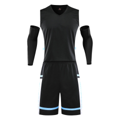 Wholesale 2024 High Quality American Basketball Jersey Team Uniform Polyester Hot Pressed Quick Dry Printed,Blue Arc Sports
