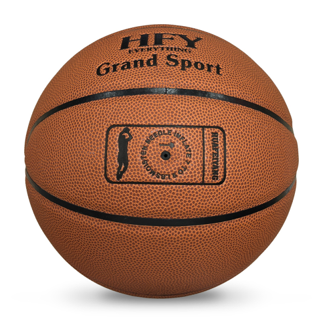 Customized Size 7 Basketball Own Pattern Design Printed Logo Colors Made from Quality Leather with PU Cover for Training,Blue Arc Sport