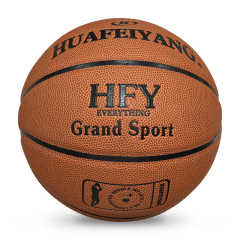 Customized Size 7 Basketball Own Pattern Design Printed Logo Colors Made from Quality Leather with PU Cover for Training,Blue Arc Sport