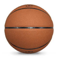 Customized Size 7 Basketball Own Pattern Design Printed Logo Colors Made from Quality Leather with PU Cover for Training,Blue Arc Sport
