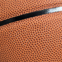 Customized Size 7 Basketball Own Pattern Design Printed Logo Colors Made from Quality Leather with PU Cover for Training,Blue Arc Sport