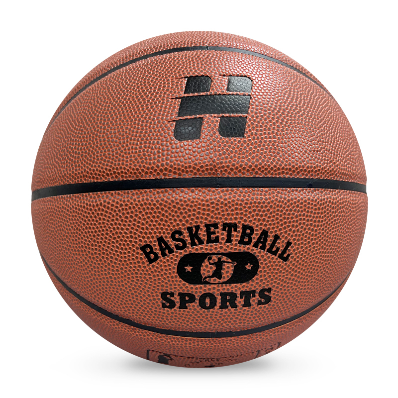 Hot Selling Customizable 7-6 Sizes PU Leather Basketball Indoor Training Toy with Custom Logo Own Gift Box Made from Rubber,Blue Arc Sports
