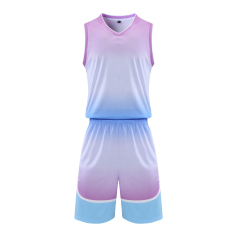 Wholesale 2024 High Quality American Basketball Jersey Team Uniform Polyester Hot Pressed Quick Dry Printed,Blue Arc Sports