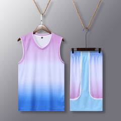 Wholesale 2024 High Quality American Basketball Jersey Team Uniform Polyester Hot Pressed Quick Dry Printed,Blue Arc Sports