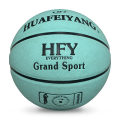 Hot Selling Customizable Basketball Sizes 7 6 5 with Logo PU Leather & Own Gift Box for Training,Blue Arc Sports