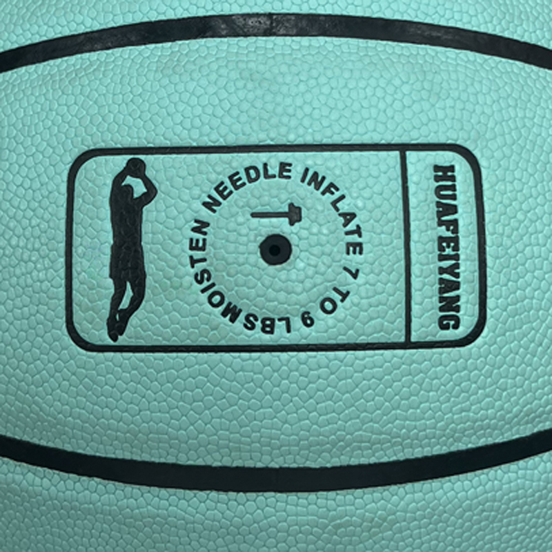 Hot Selling Customizable Basketball Sizes 7 6 5 with Logo PU Leather & Own Gift Box for Training,Blue Arc Sports