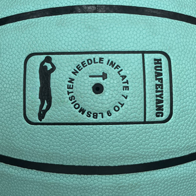 Hot Selling Customizable Basketball Sizes 7 6 5 with Logo PU Leather & Own Gift Box for Training,Blue Arc Sports